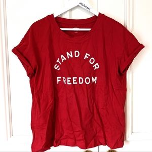 🇺🇸Old Navy 🎆 "Freedom" easy tee